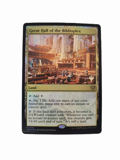 Great Hall of the Biblioplex (Foil)
