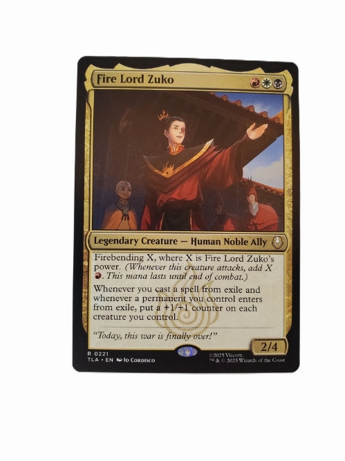 Fire Lord Zuko