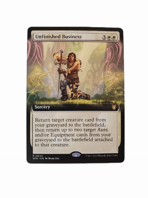 Unfinished Business (Extended Art)