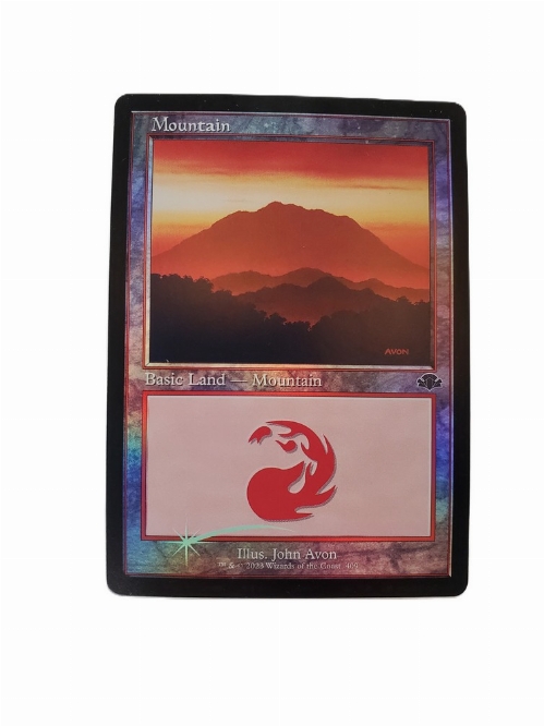Mountain (409) (Retro Frame) (Foil)