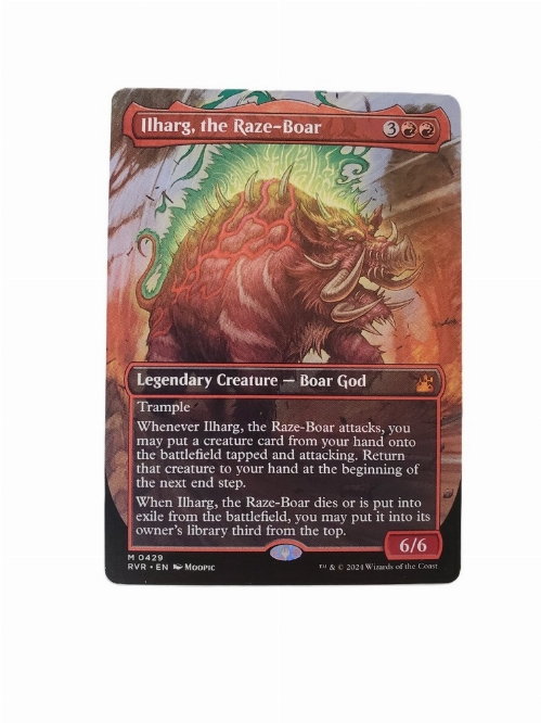Ilharg, the Raze-Boar (Anime Borderless)