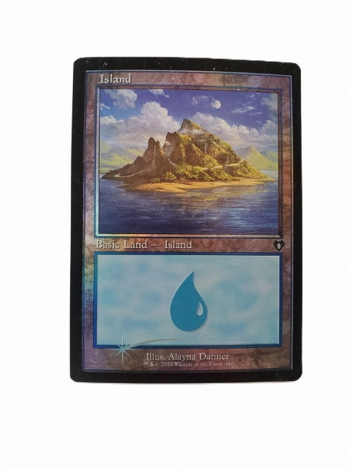 Island (440) (Retro Frame) (Foil)