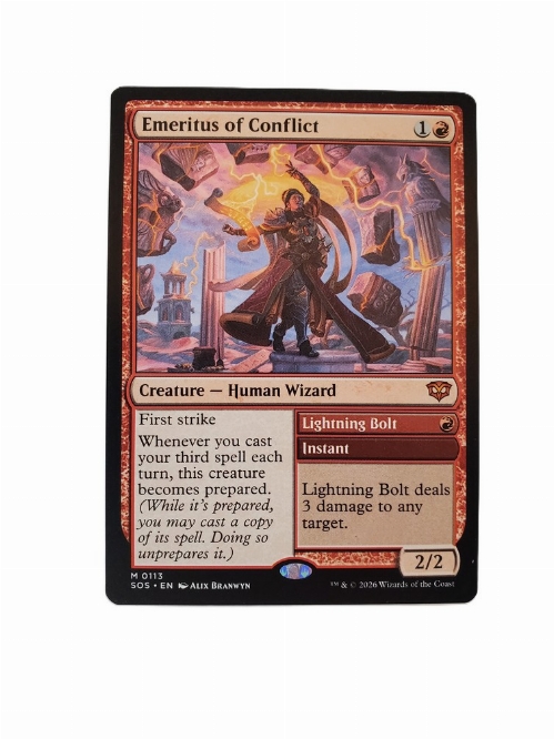 Emeritus of Conflict // Lightning Bolt