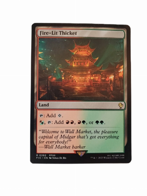 Fire-Lit Thicket