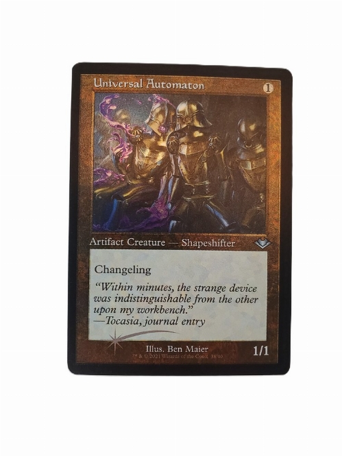 Universal Automaton (Retro Frame) (Foil Etched)