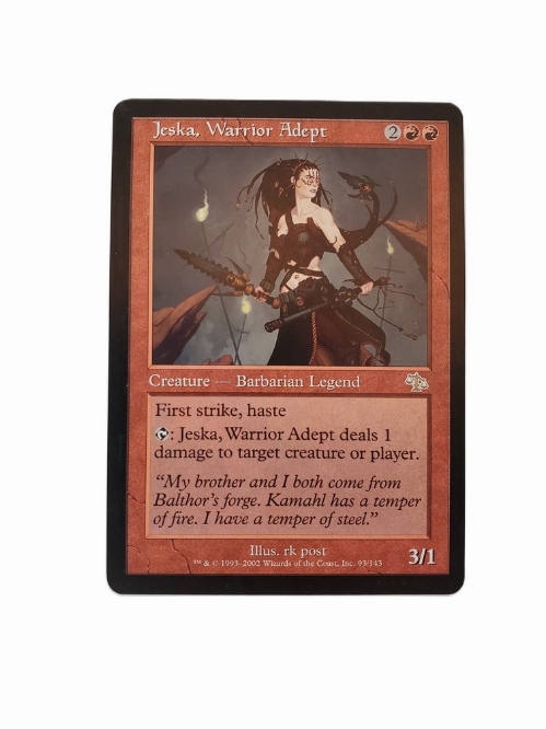 Jeska, Warrior Adept