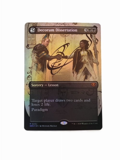 Decorum Dissertation (Borderless) (Foil)