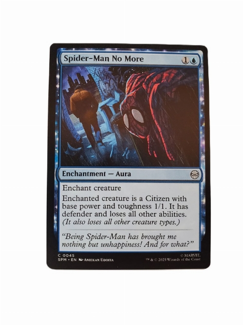 Spider-Man No More