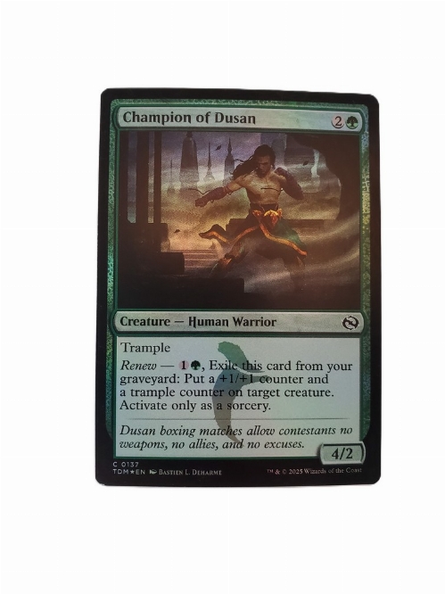 Champion of Dusan (Foil)
