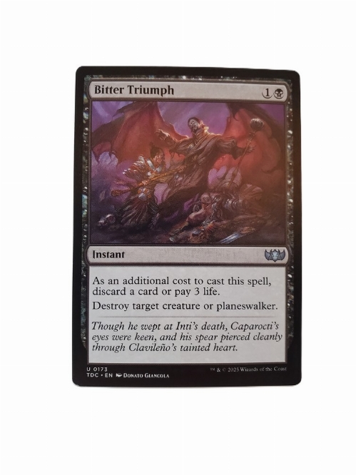 Bitter Triumph