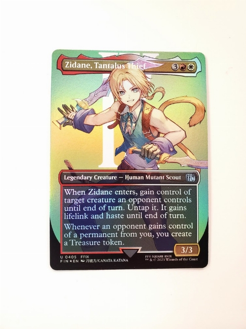 Zidane, Tantalus Thief (Borderless) (Foil)
