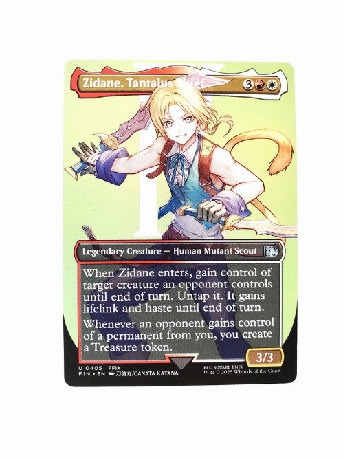 Zidane, Tantalus Thief (Borderless)