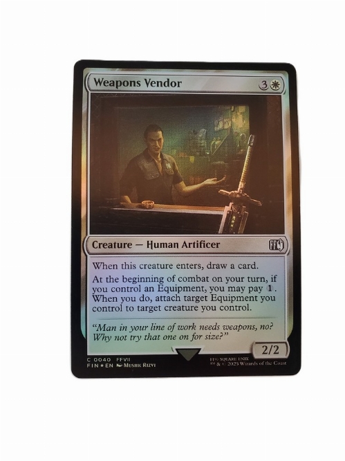 Weapons Vendor (Foil)