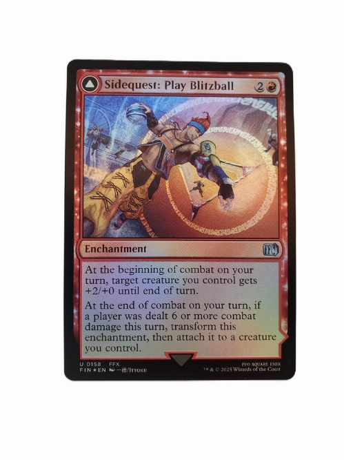 Sidequest: Play Blitzball // World Champion, Celestial Weapon (Foil)