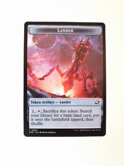 Robot // Lander (0007) - Double-Sided Token