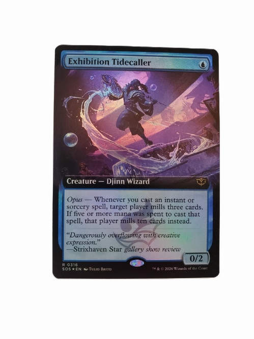 Exhibition Tidecaller (Extended Art) (Foil)