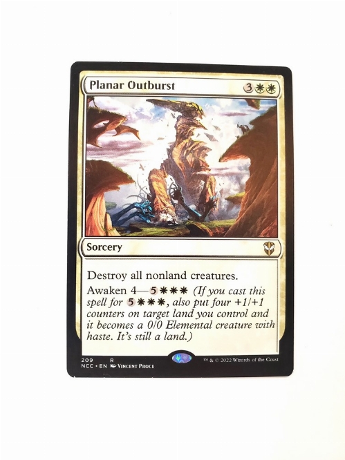 Planar Outburst