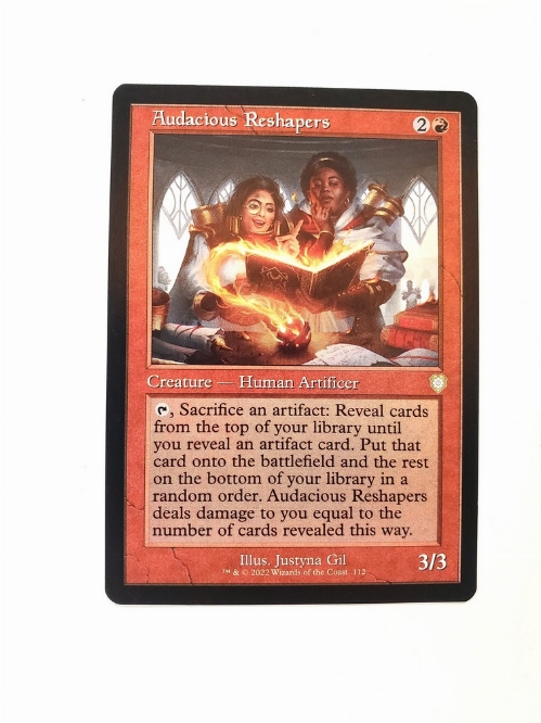 Audacious Reshapers (Retro Frame)