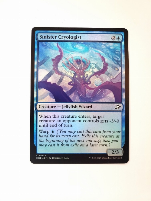 Sinister Cryologist (Foil)