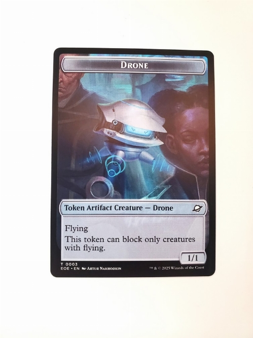Drone // Lander (0005) - Doubled-Sided Token