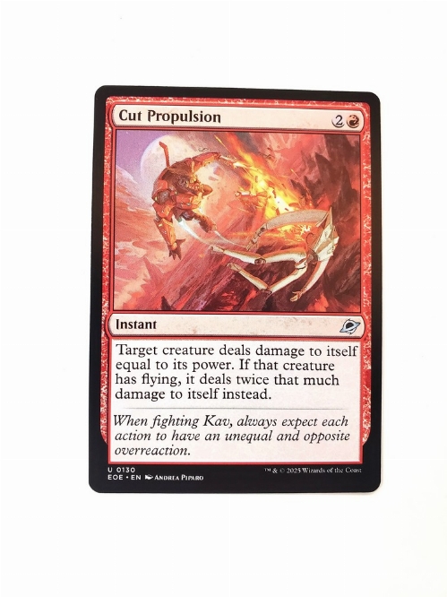 Cut Propulsion