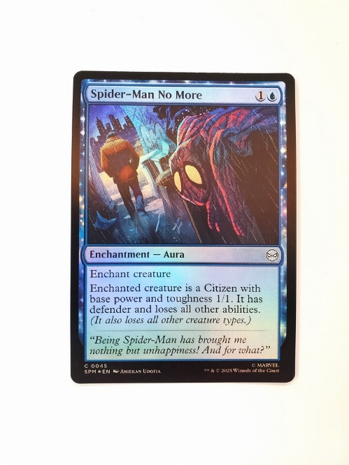 Spider-Man No More (Foil)