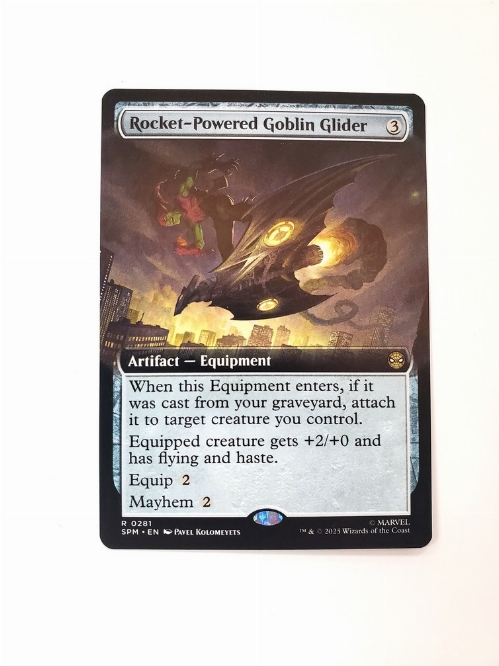 Rocket-Powered Goblin Glider (Extended Art)