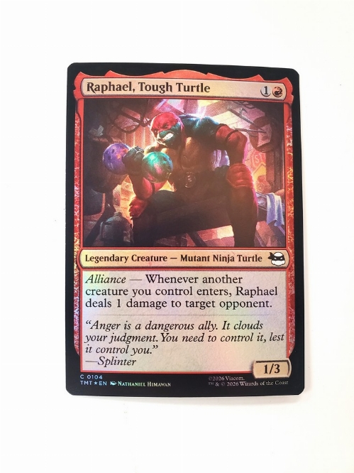 Raphael, Tough Turtle (Foil)