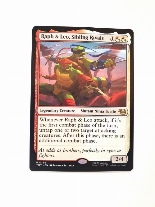 Raph & Leo, Sibling Rivals
