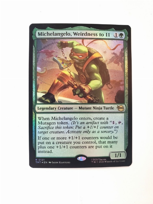Michelangelo, Weirdness to 11 (Foil)