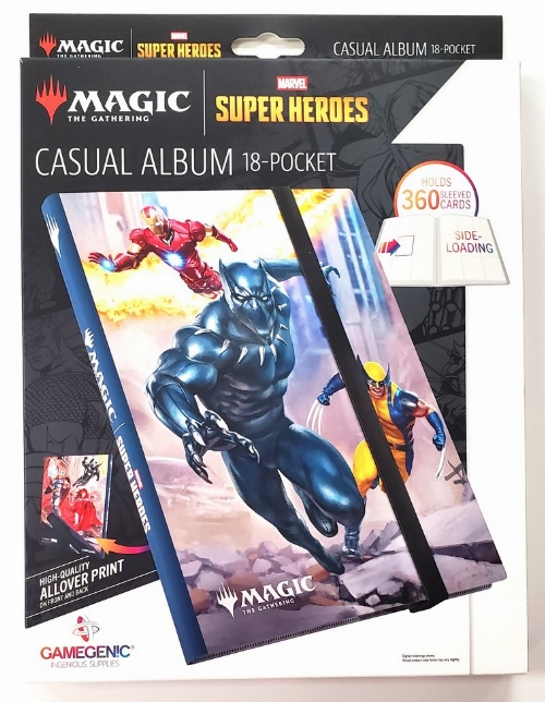 Marvel Super Heroes - Casual Album 18-Pocket (NEW)