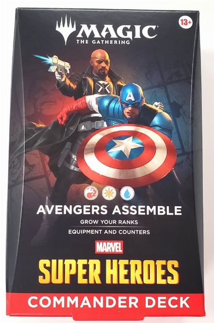 Marvel Super Heroes - Avengers Assemble Commander Deck (NEW)