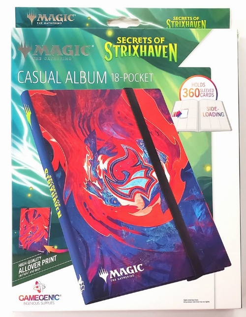 Secrets of Strixhaven - Prismari Casual Album 18-Pocket (NEW)