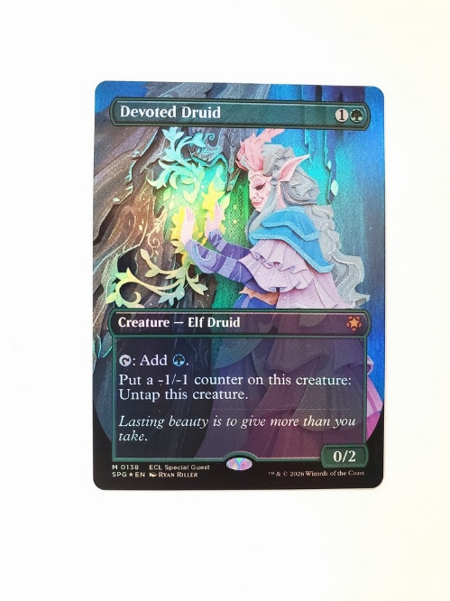 Devoted Druid (Borderless) (Foil)