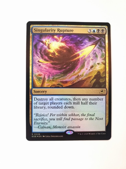 Singularity Rupture (Foil)