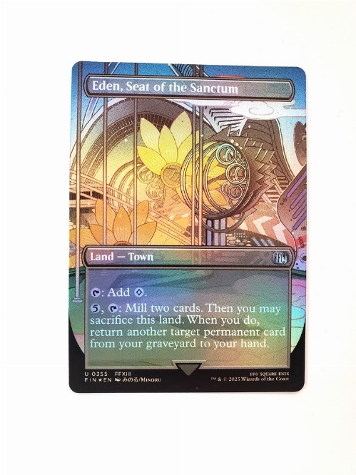 Eden, Seat of the Sanctum (Borderless) (Foil)