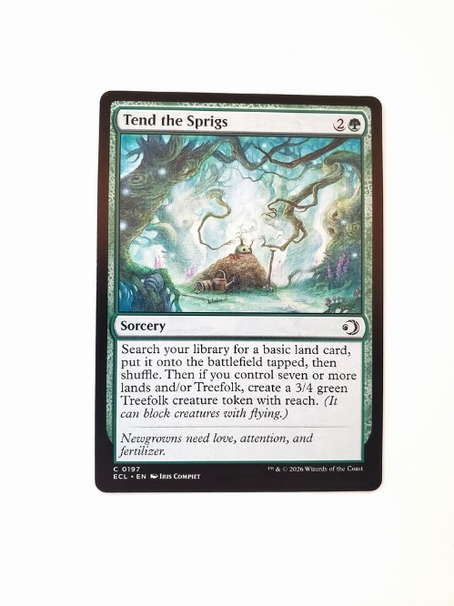 Tend the Sprigs