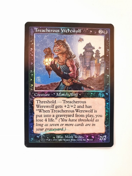 Treacherous Werewolf (Foil)