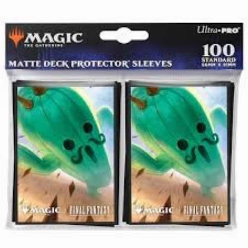 Matte Deck Protector Sleeves - Jumbo Cactuar (NEW)