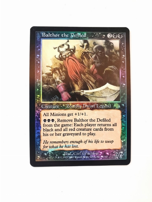 Balthor the Defiled (Foil)
