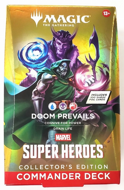 Marvel Super Heroes: Doom Prevails Commander Deck (Collector's Edition) (NEW)