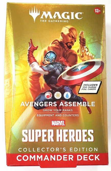 Marvel Super Heroes: Avengers Assemble Commander Deck (Collector's Edition) (NEW)