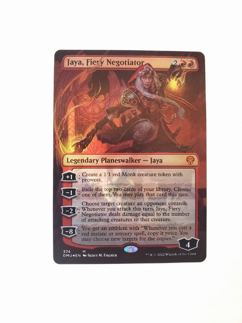 Jaya, Fiery Negotiator (Borderless) (Foil)