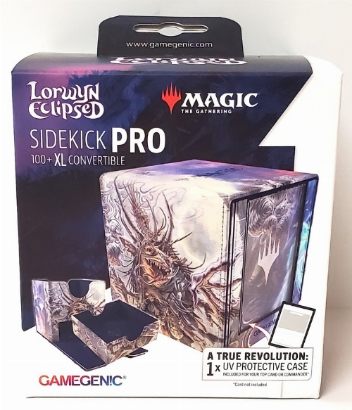 Lorwyn Eclipsed Sidekick Pro Deck Box - Ashling The Limitless & Auntie Ool Cursewretch (NEW)