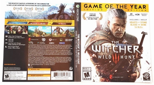 Witcher III: Wild hunt, The (Game of the Year Edition) (B)