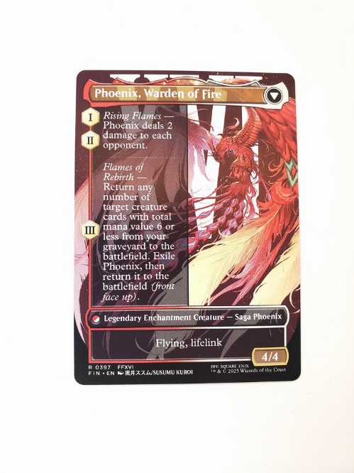 Joshua, Phoenix's Dominant // Phoenix, Warden of Fire (Borderless)