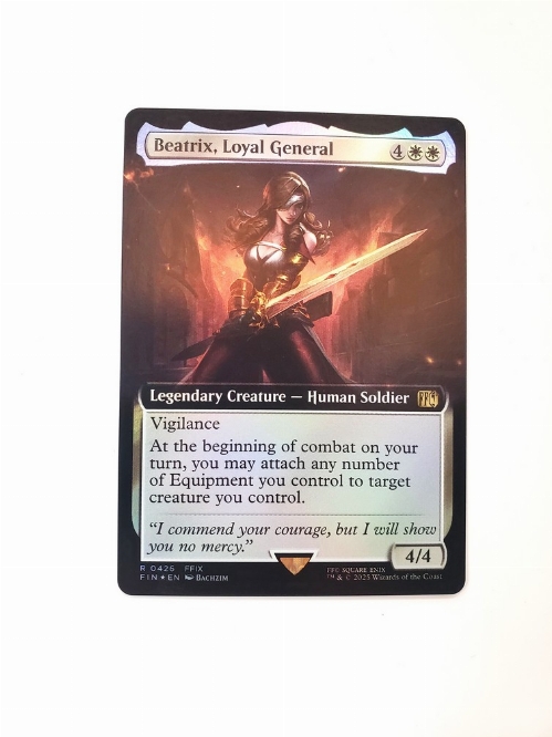 Beatrix, Loyal General (Extended Art) (Foil)