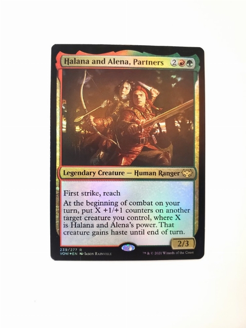Halana and Alena, Partners (Foil)