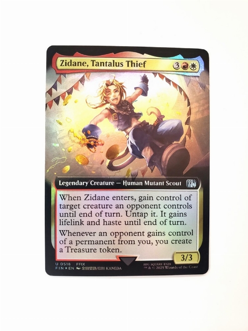 Zidane, Tantalus Thief (Extended Art) (Foil)