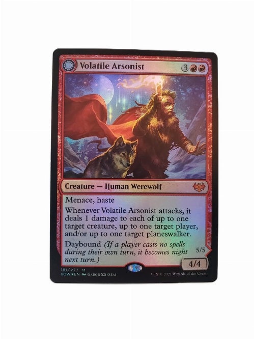 Volatile Arsonist // Dire-Strain Anarchist (Foil)